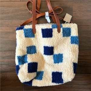 Madewell Sherpa Transport Tote Bag NWT